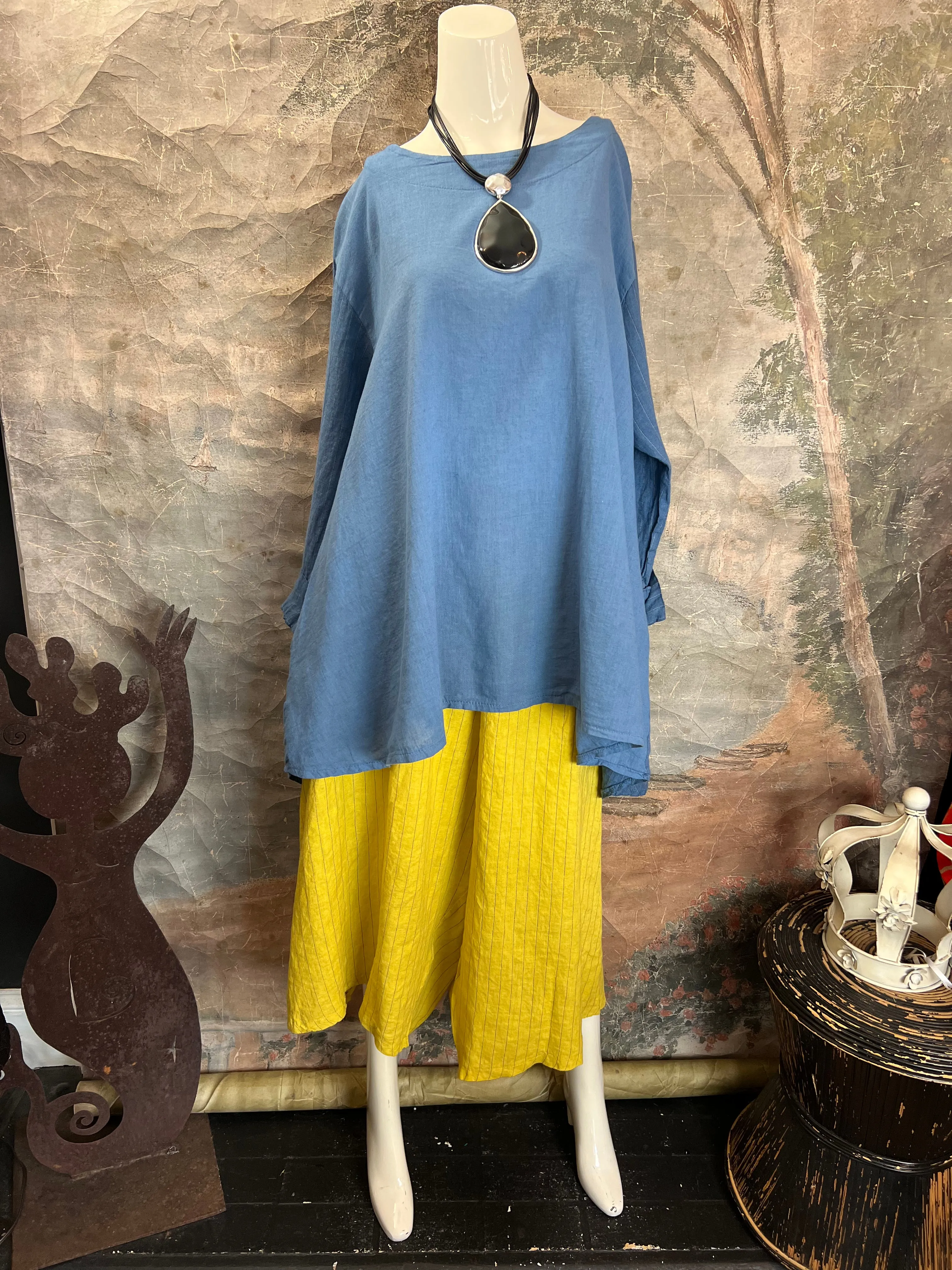 91590 Thin Stripe HiLow Top