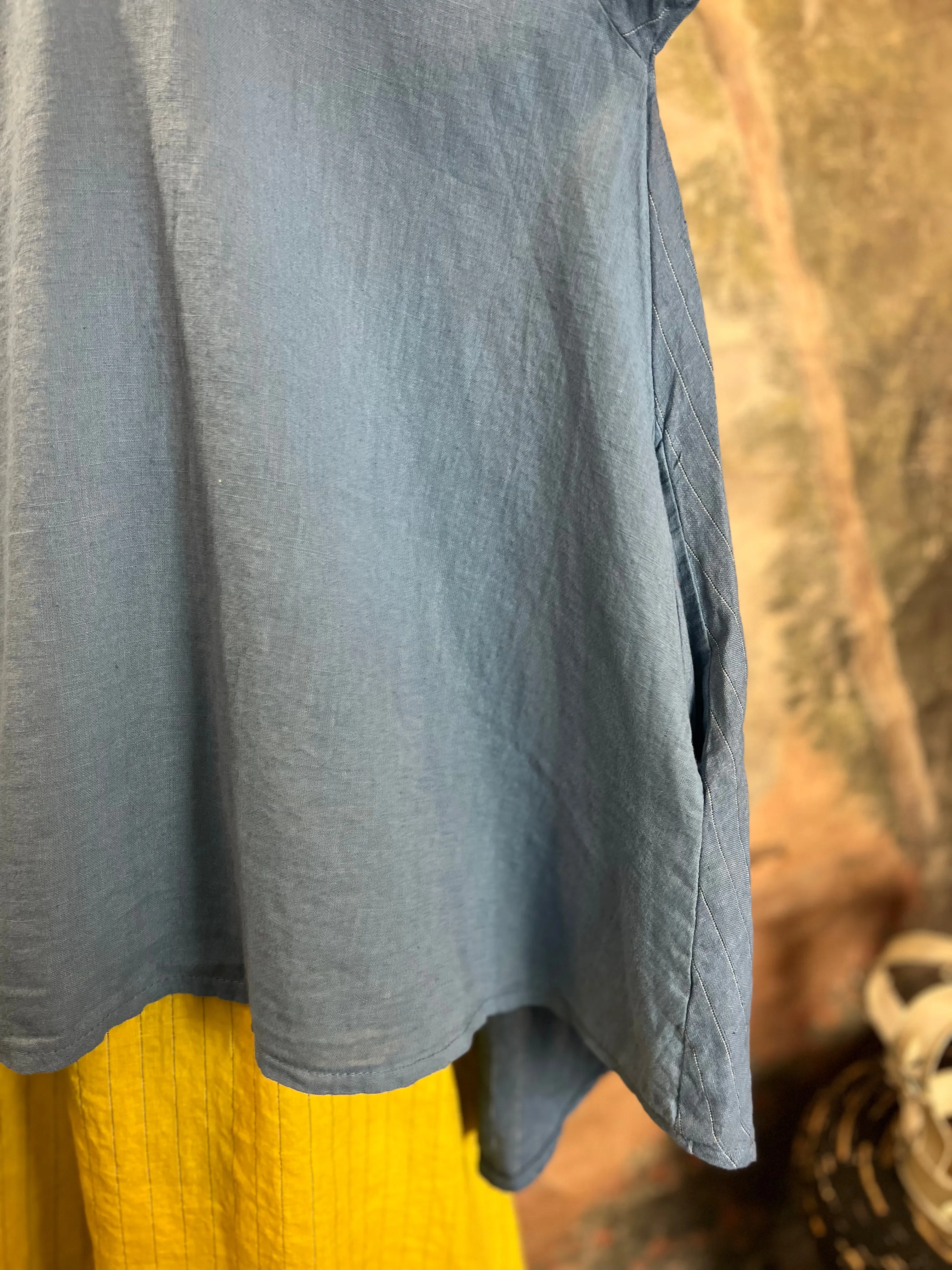 91590 Thin Stripe HiLow Top