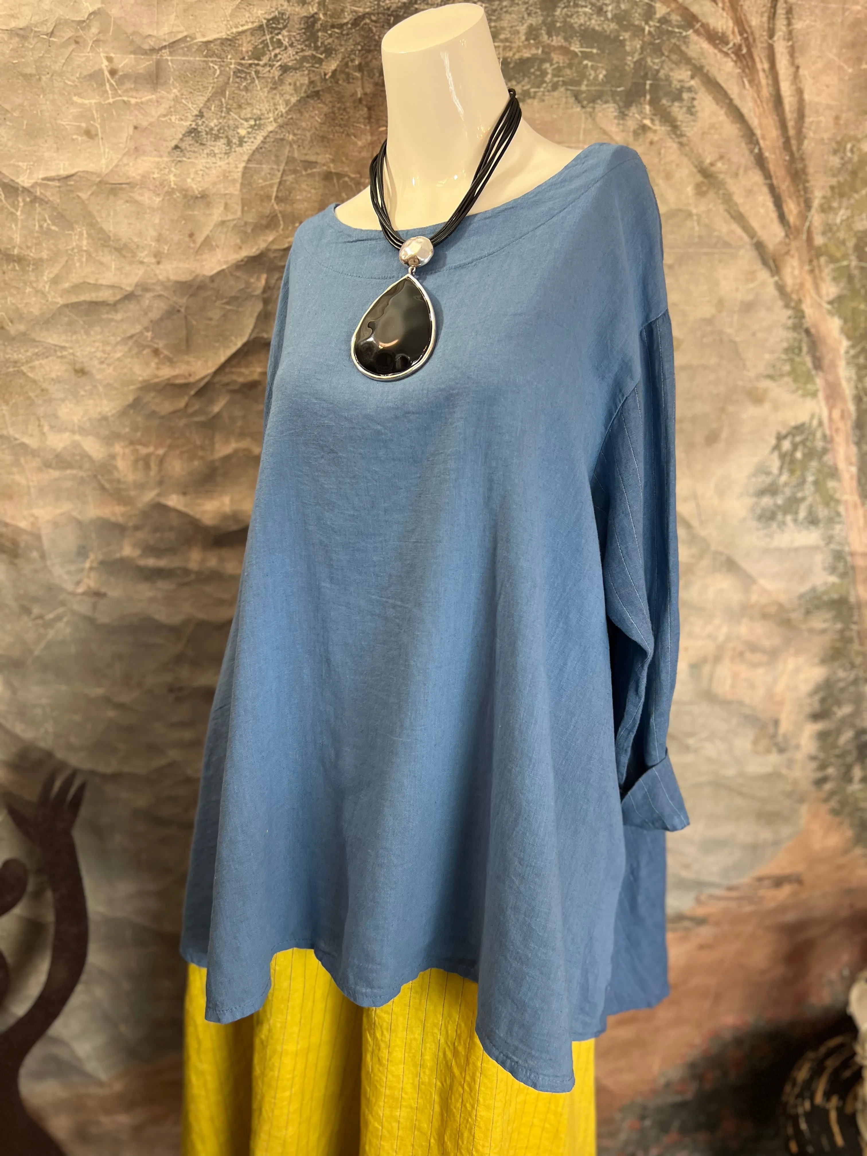 91590 Thin Stripe HiLow Top