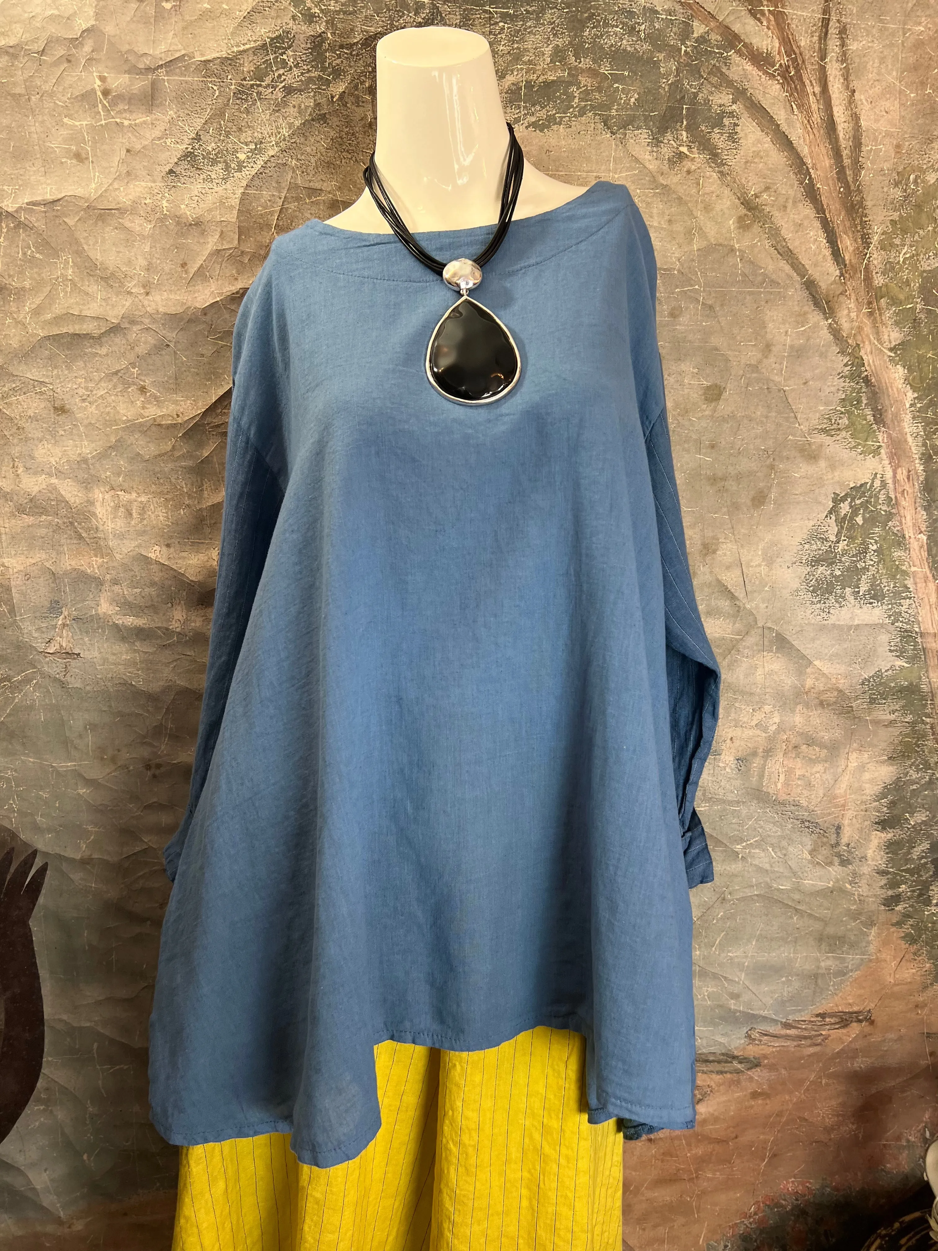 91590 Thin Stripe HiLow Top