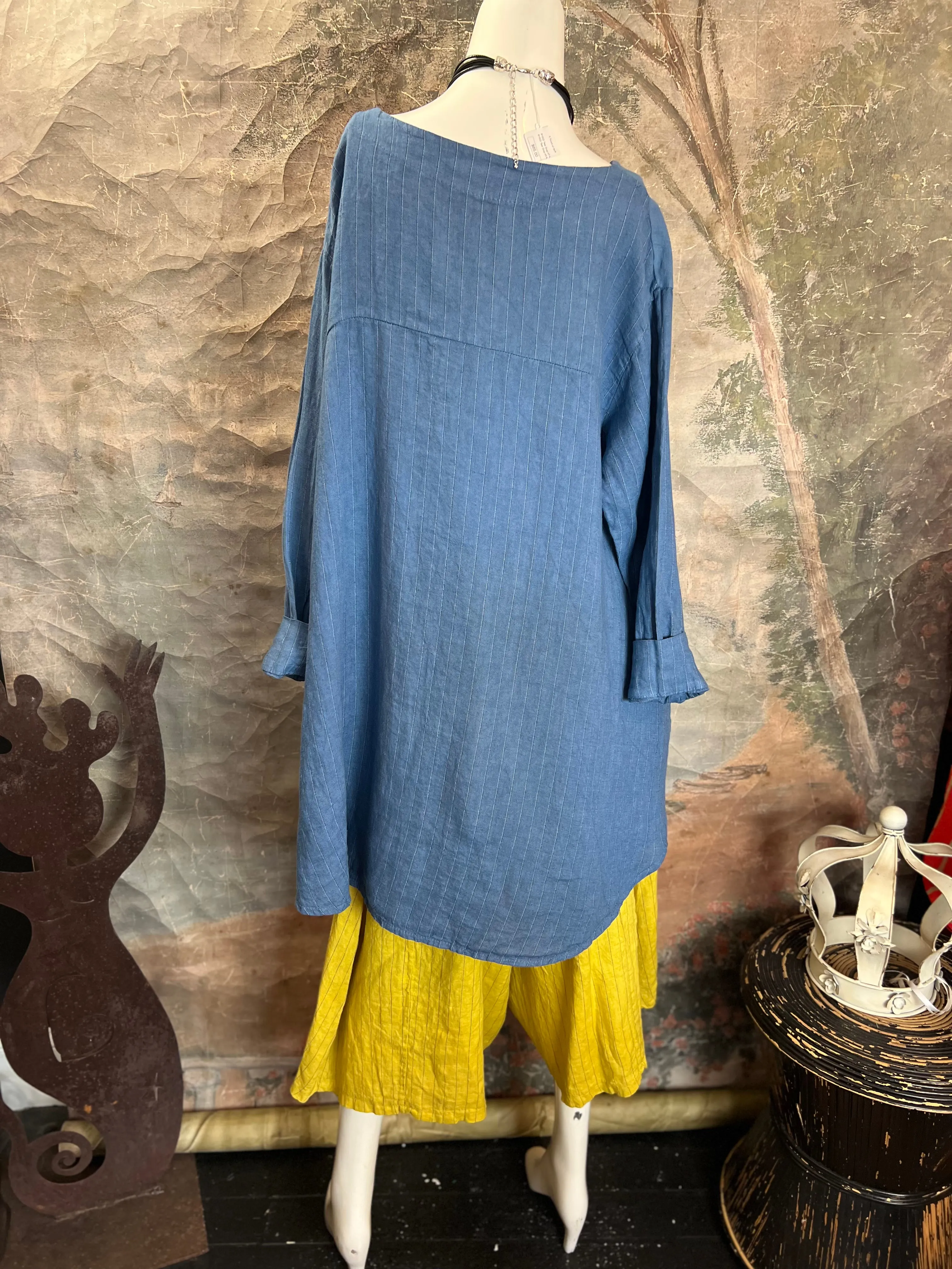 91590 Thin Stripe HiLow Top
