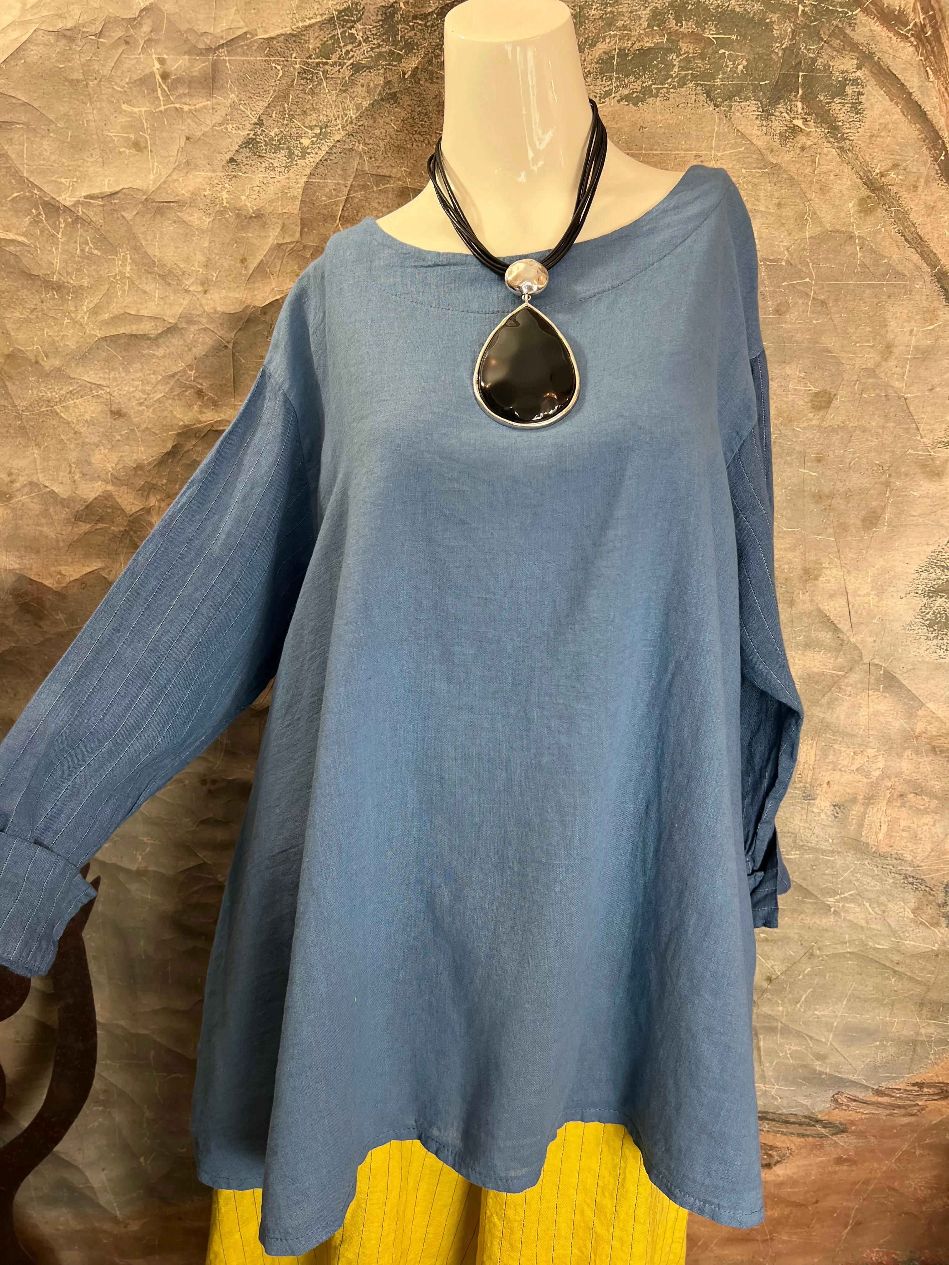 91590 Thin Stripe HiLow Top