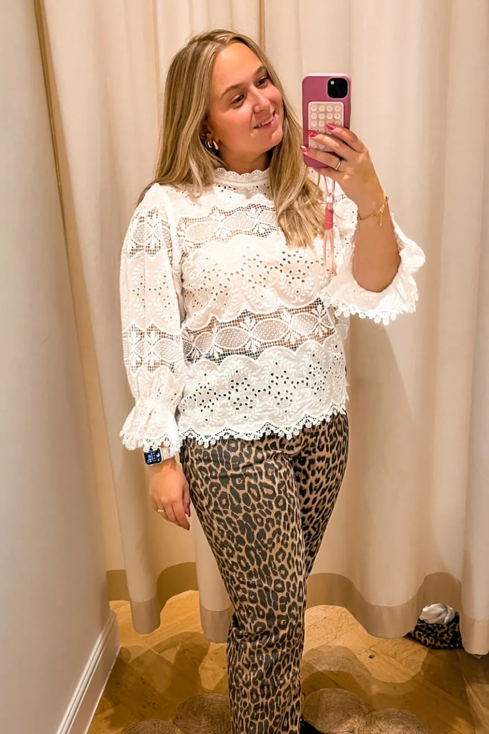 Adela Broderie Blouse