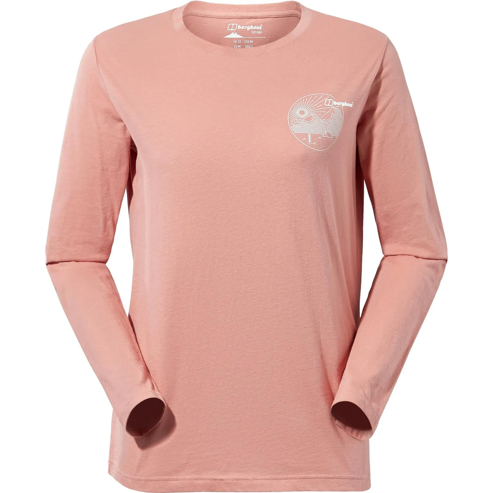 Berghaus Womens Linear Landscape Long Sleeve T-Shirt