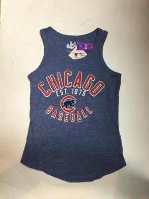 Chicago Cubs Touch By Alyssa Milano On Base Women's Tank Top