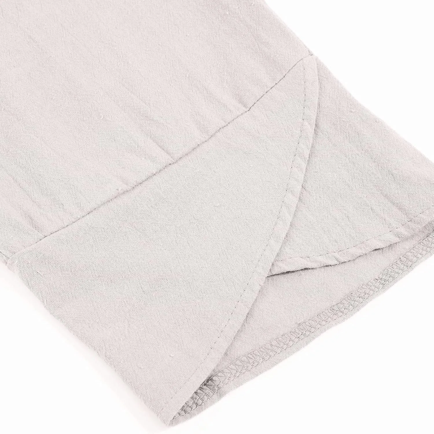 Cotton Linen Capri Pants for Women Casual Summer Cropped Baggy Yoga Comfy Trousers Palazzo Lounge Pants with Pockets