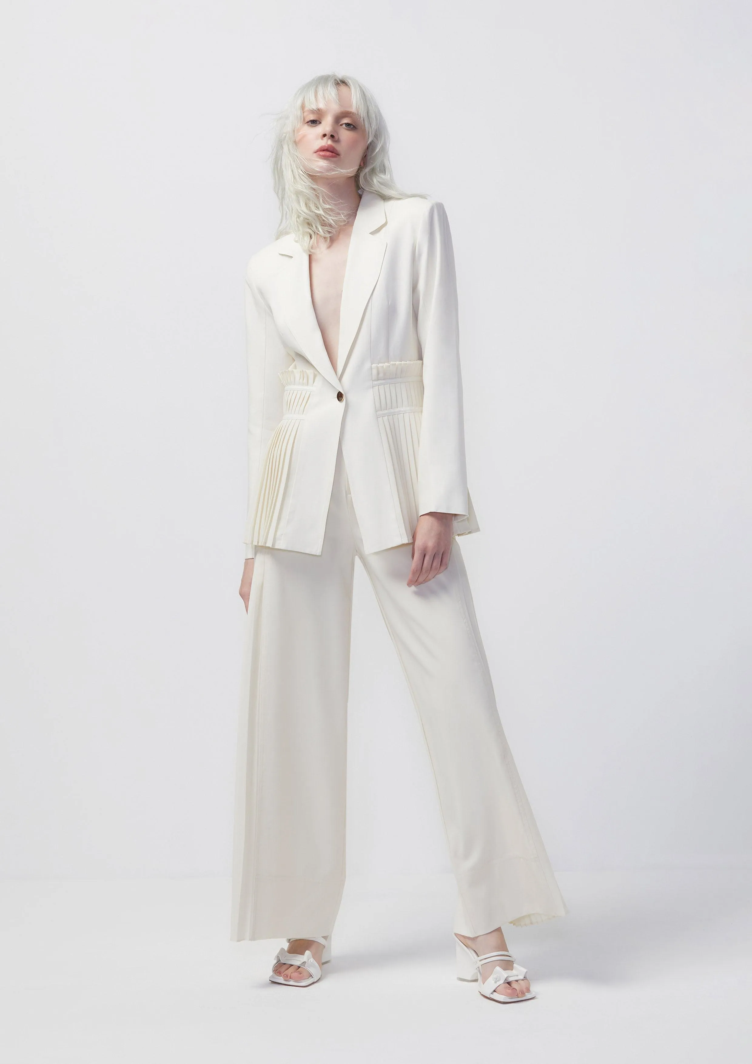 Craft Caravana Long Sleeve Button Up Blazer