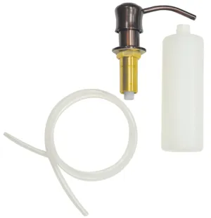 Danco 10042B Soap Dispenser with Nozzle, 12 oz Capacity, Metal/Plastic, Oil-Rubbed Bronze :CD 1: QUANTITY: 1