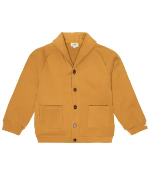 Donsje cotton blend Skief cardigan, brown