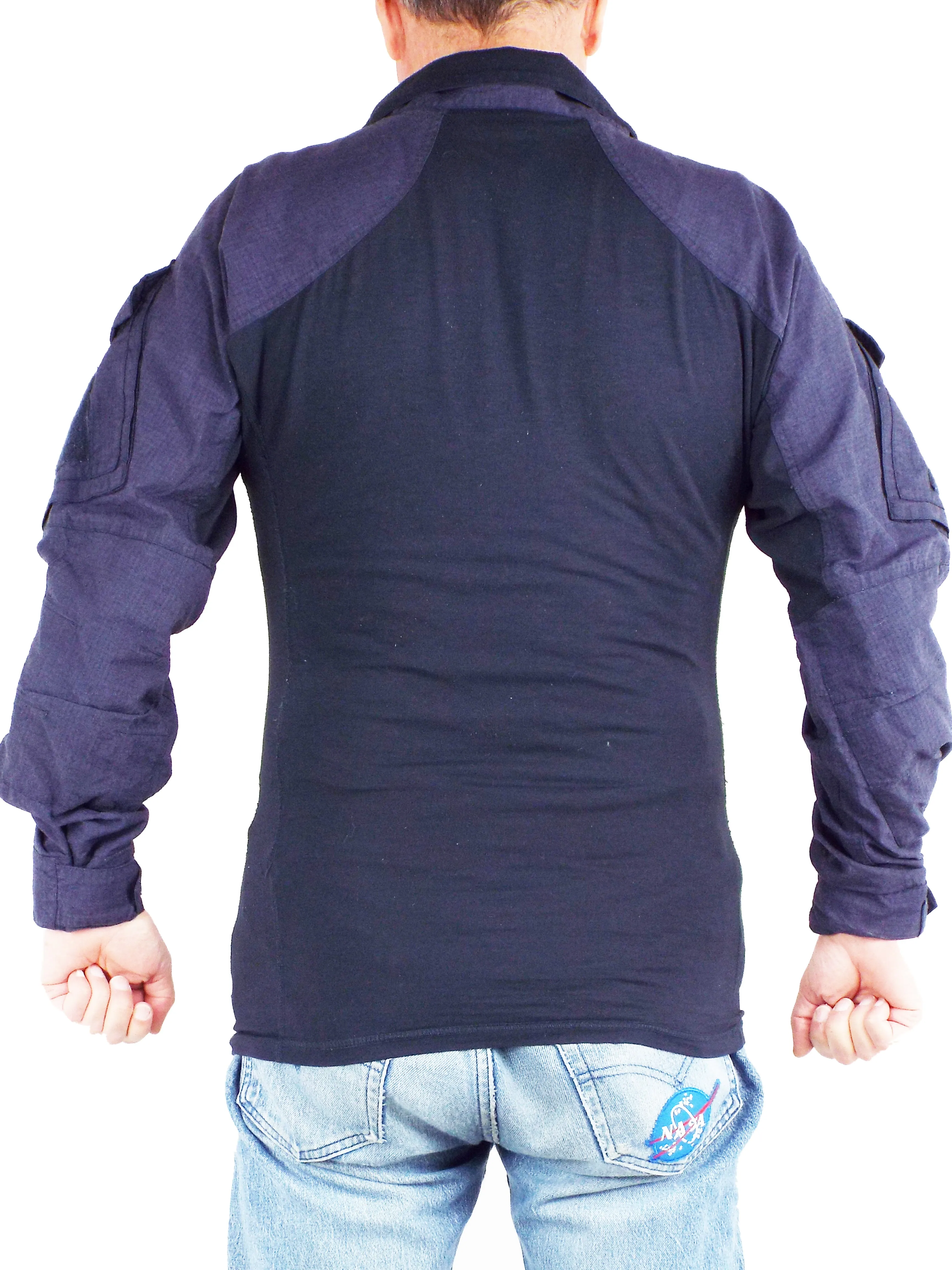 Dutch Navy Blue UBACs Shirt - Flame Retardant - Grade 1