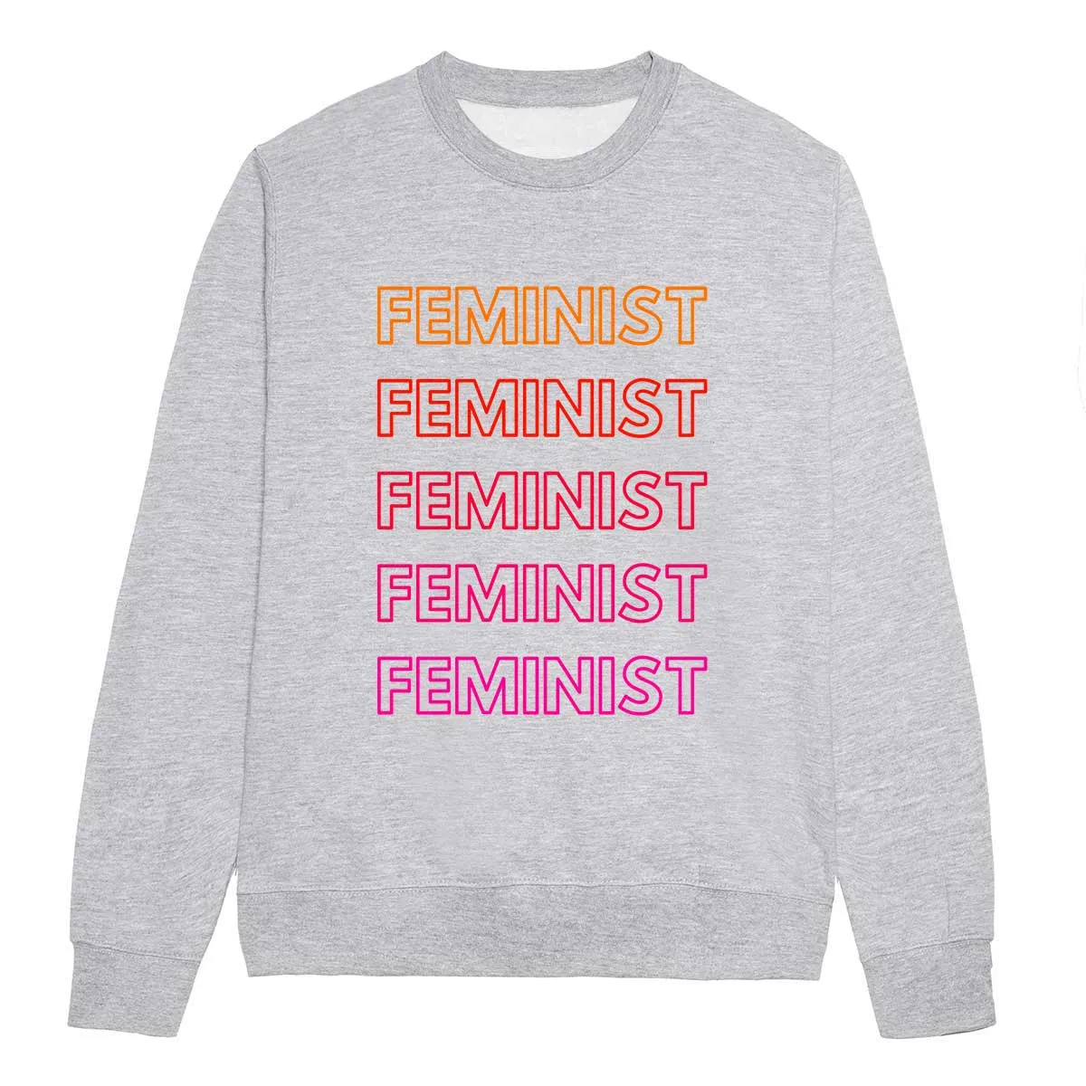 Feminist Rainbow Feminist Sweatshirt