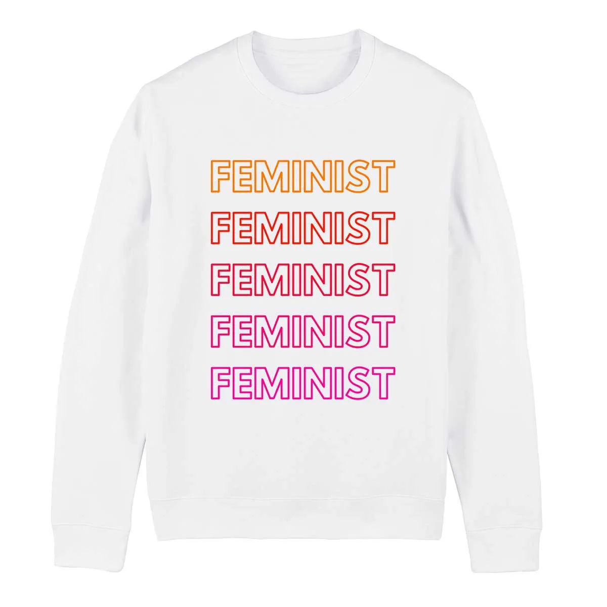 Feminist Rainbow Feminist Sweatshirt