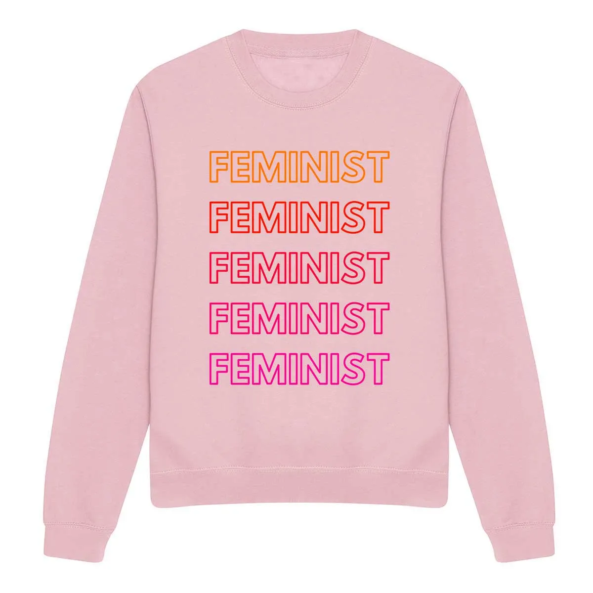 Feminist Rainbow Feminist Sweatshirt