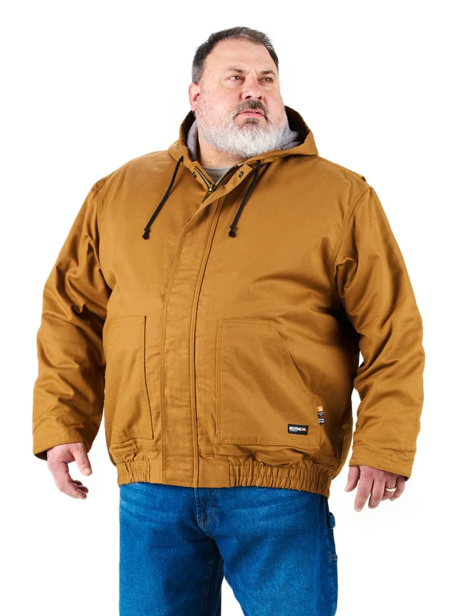 Flame Resistant Duck Hooded Jacket