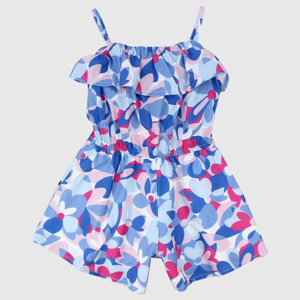 Floral Short Jumpsuit