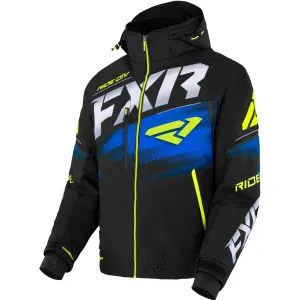 FXR Boost FX 2-IN-1 Snowmobile Jacket Black/Blue/HiVis