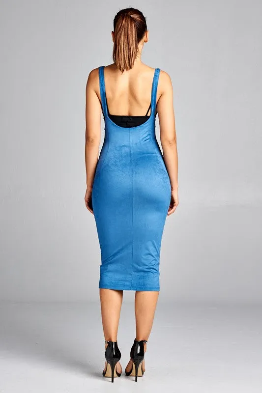 Genie Overall  Denim Skirt
