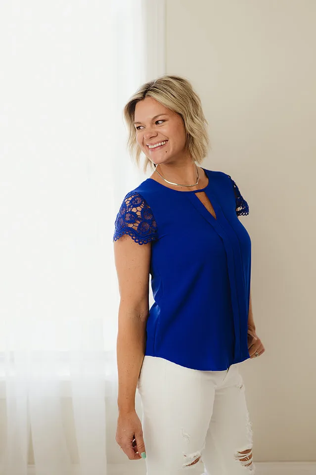 Kate Lace Sleeve Top