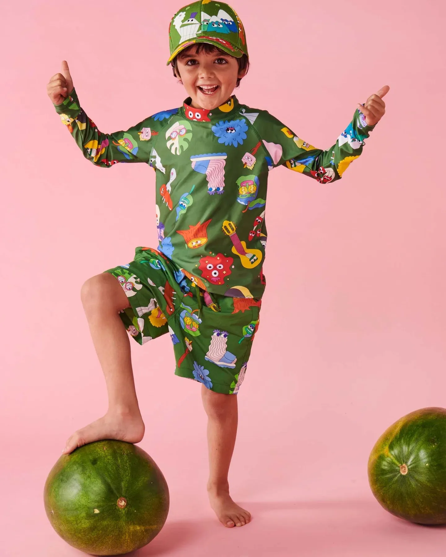 Kip & Co Nature Things Rash Vest