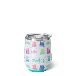Lake Girl Stemless Wine Cup 12oz