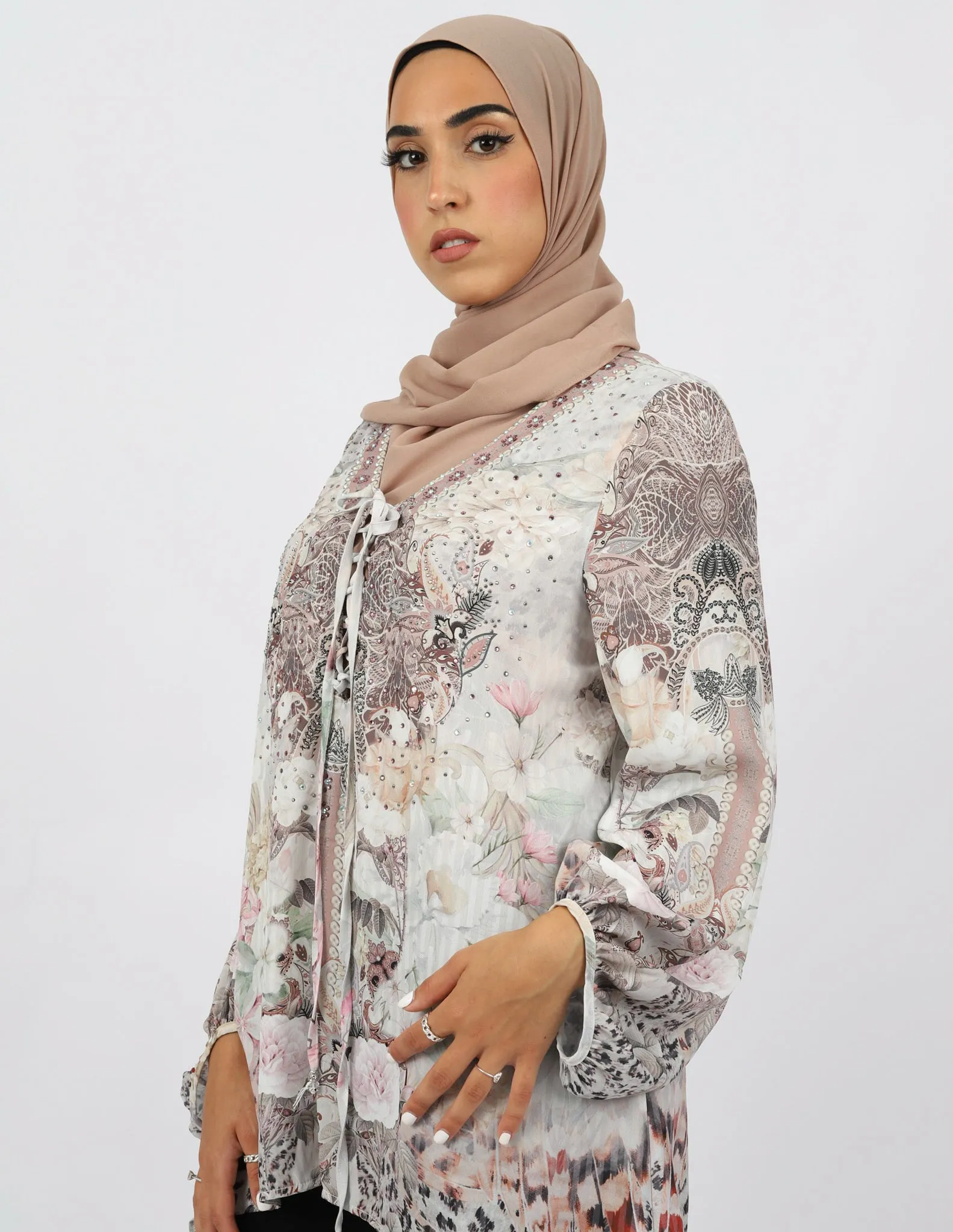 Latoya Beaded Blouse