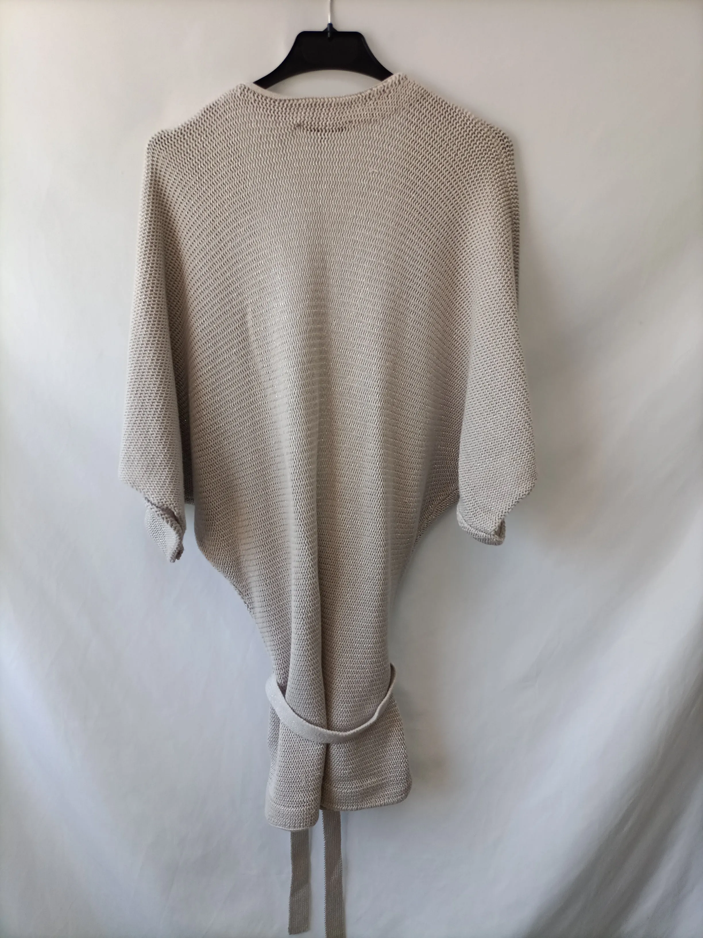 MAJE. Crdigan gris hilos T.s/m