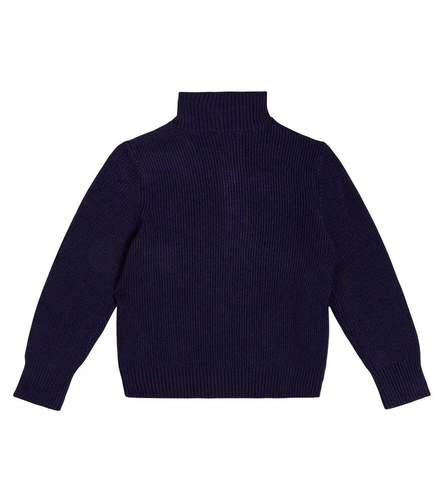 Marc Jacobs ribbed sweater, blue