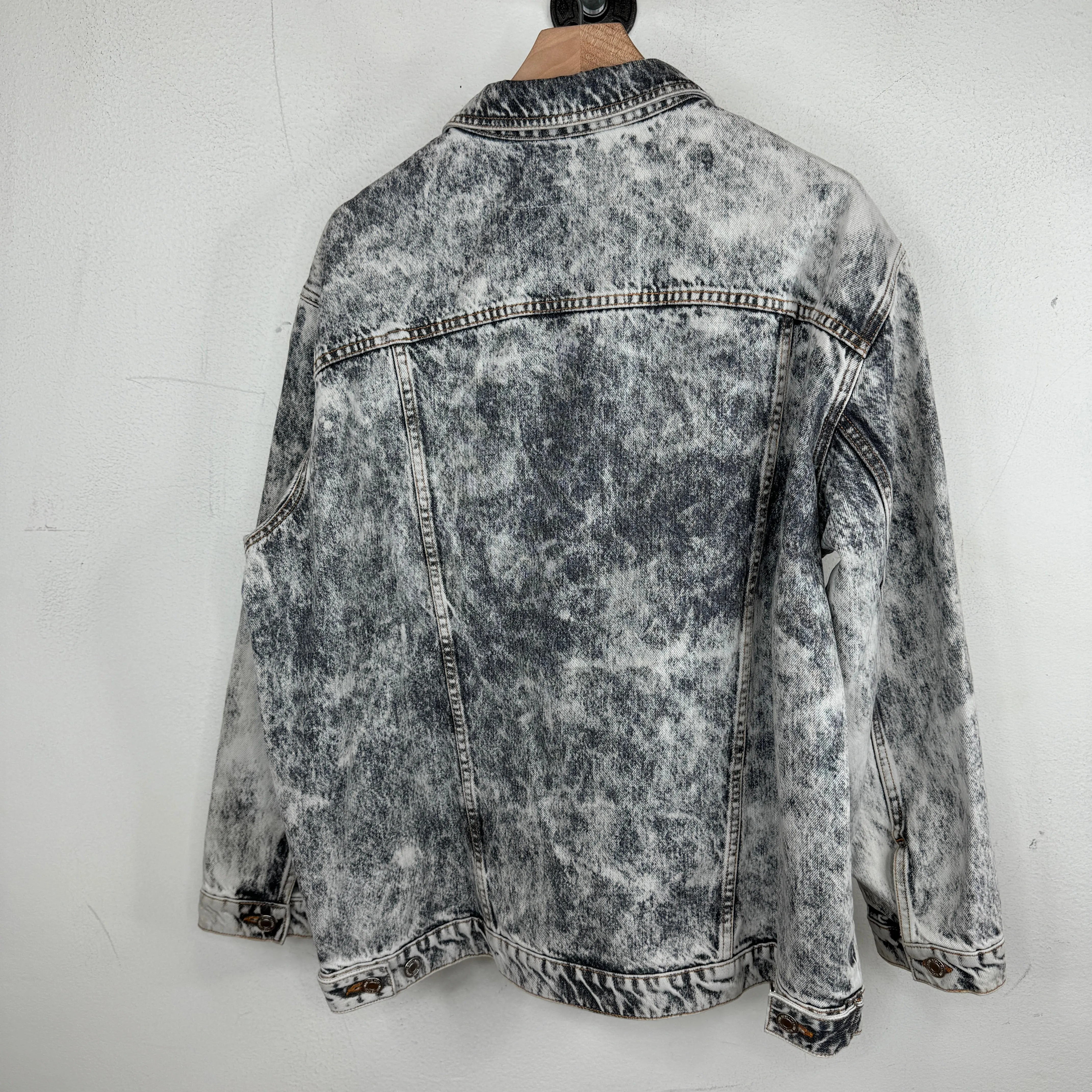 Martine Rose Acid Wash Denim Jacket