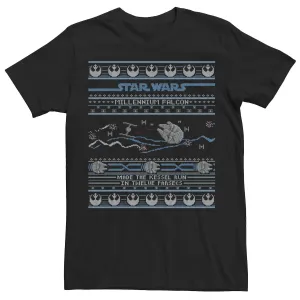 Men's Star Wars Millennium Falcon and Star Wars Ugly Christmas Sweater