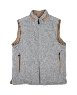 Men's Wool Reversible Vests