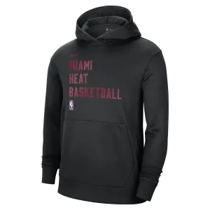 Nike Miami HEAT 2023-24 On-Court Pullover Hoodie