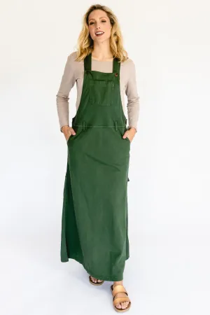 Overall Maxi Dress - Green