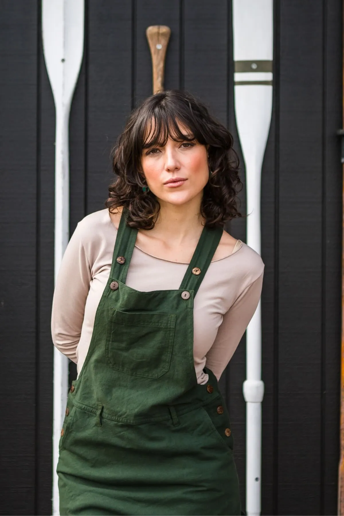 Overall Maxi Dress - Green
