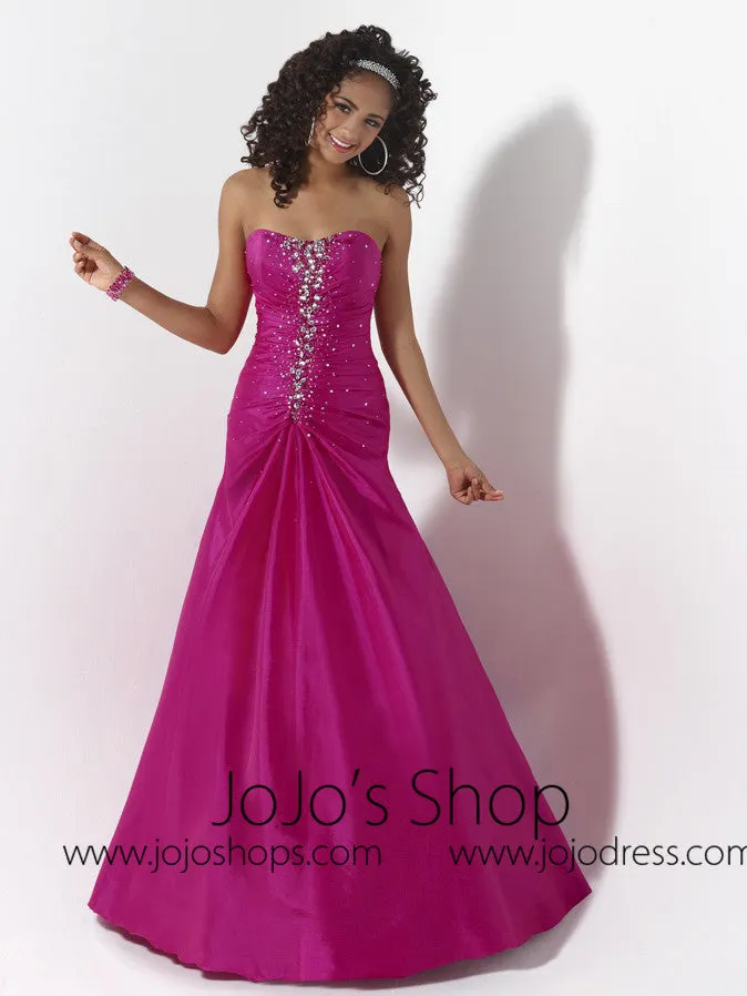 Pink Formal Prom Graduation Evening Dress  HB2025B