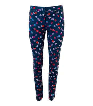 Rebecca Taylor Cropped Floral Trousers. Size 4US