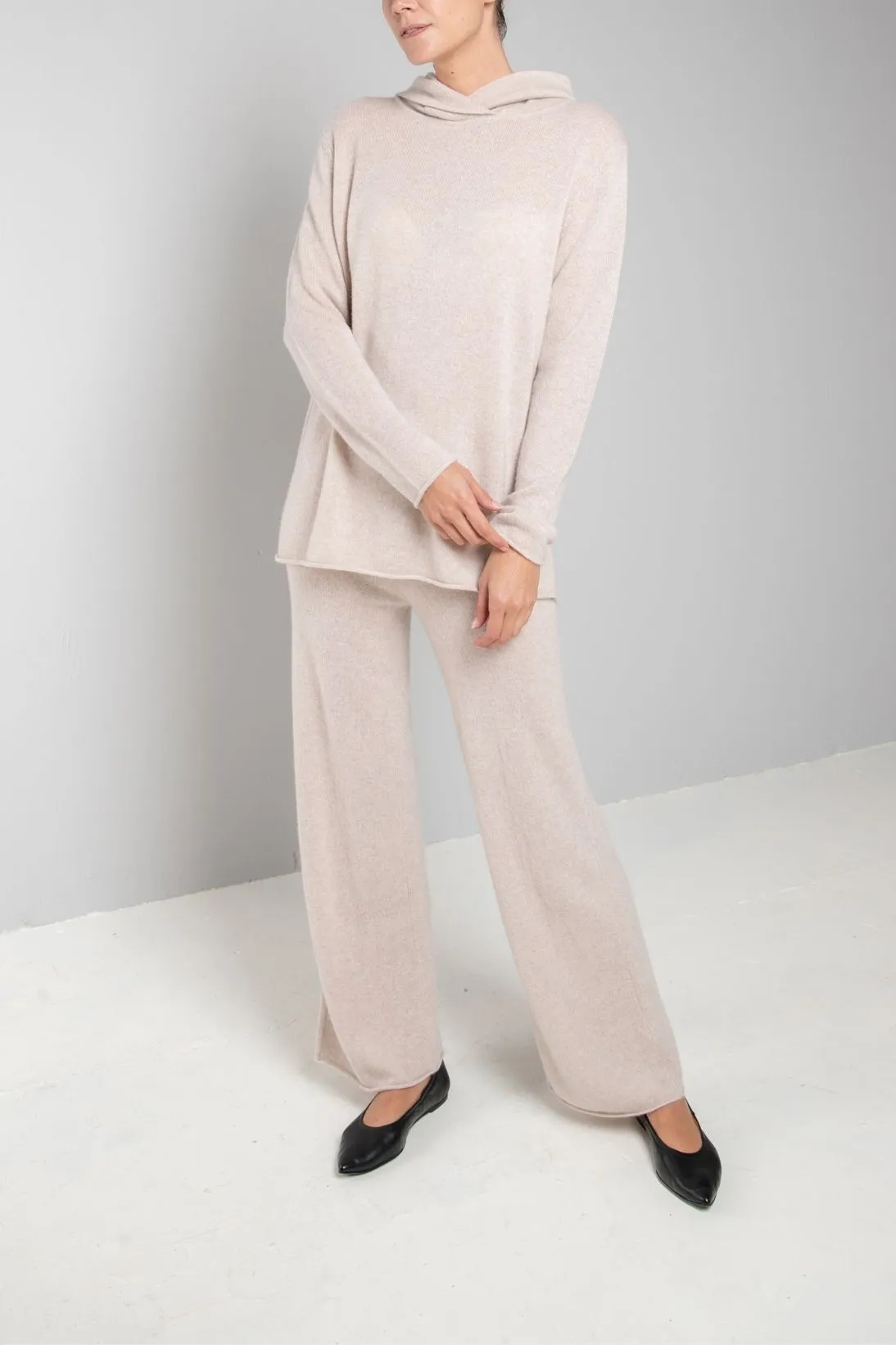 RECYCLED CASHMERE FULL PANT