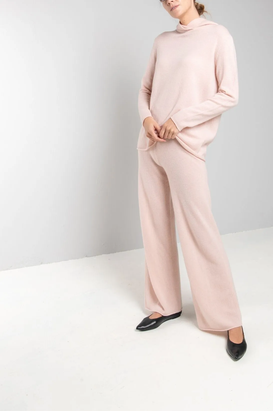 RECYCLED CASHMERE FULL PANT