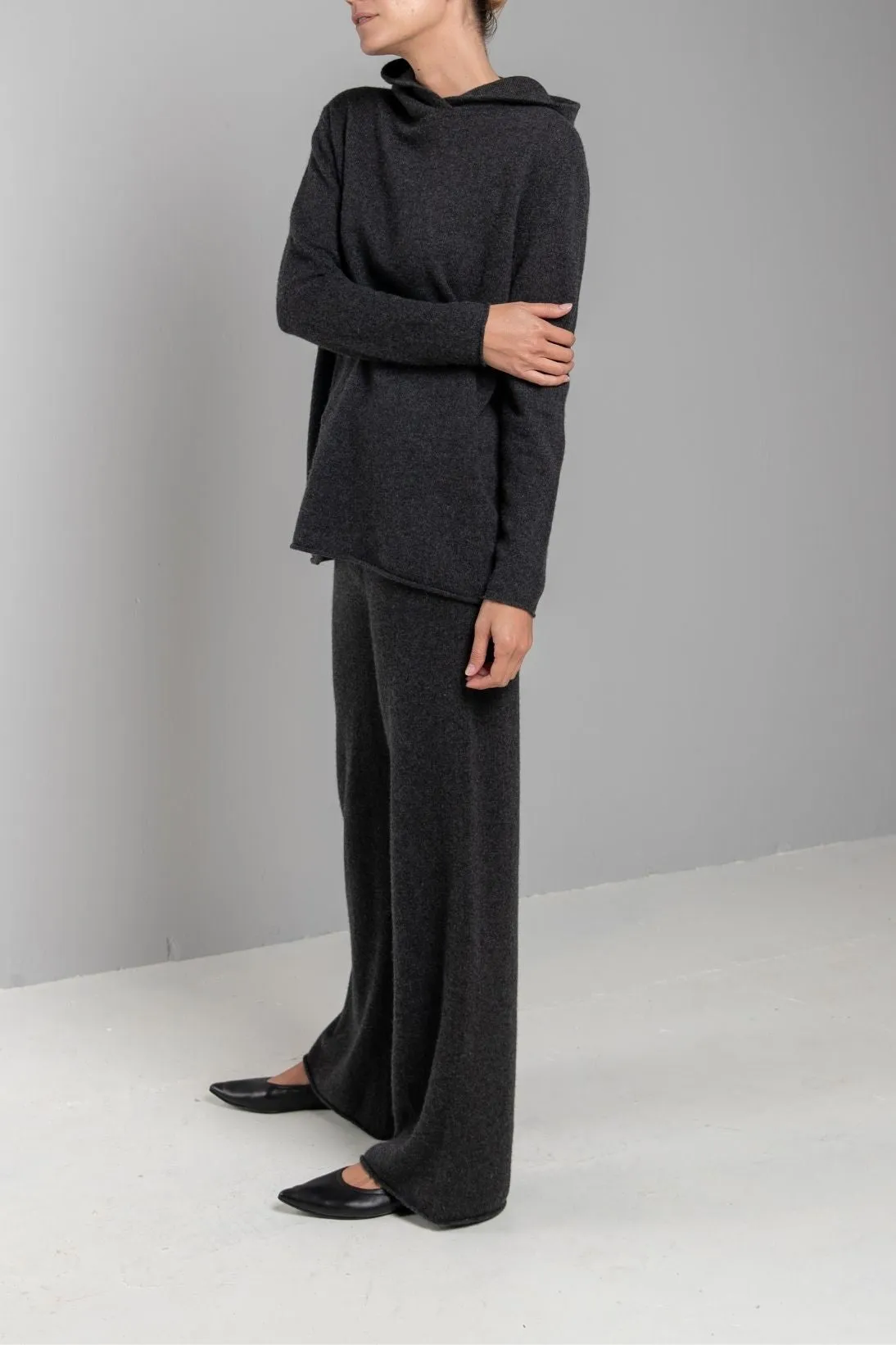 RECYCLED CASHMERE FULL PANT