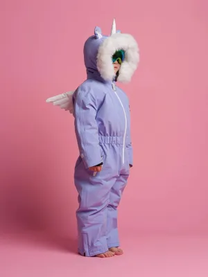 Roarsome Girls Sparkle The Unicorn Snowsuit in Purple