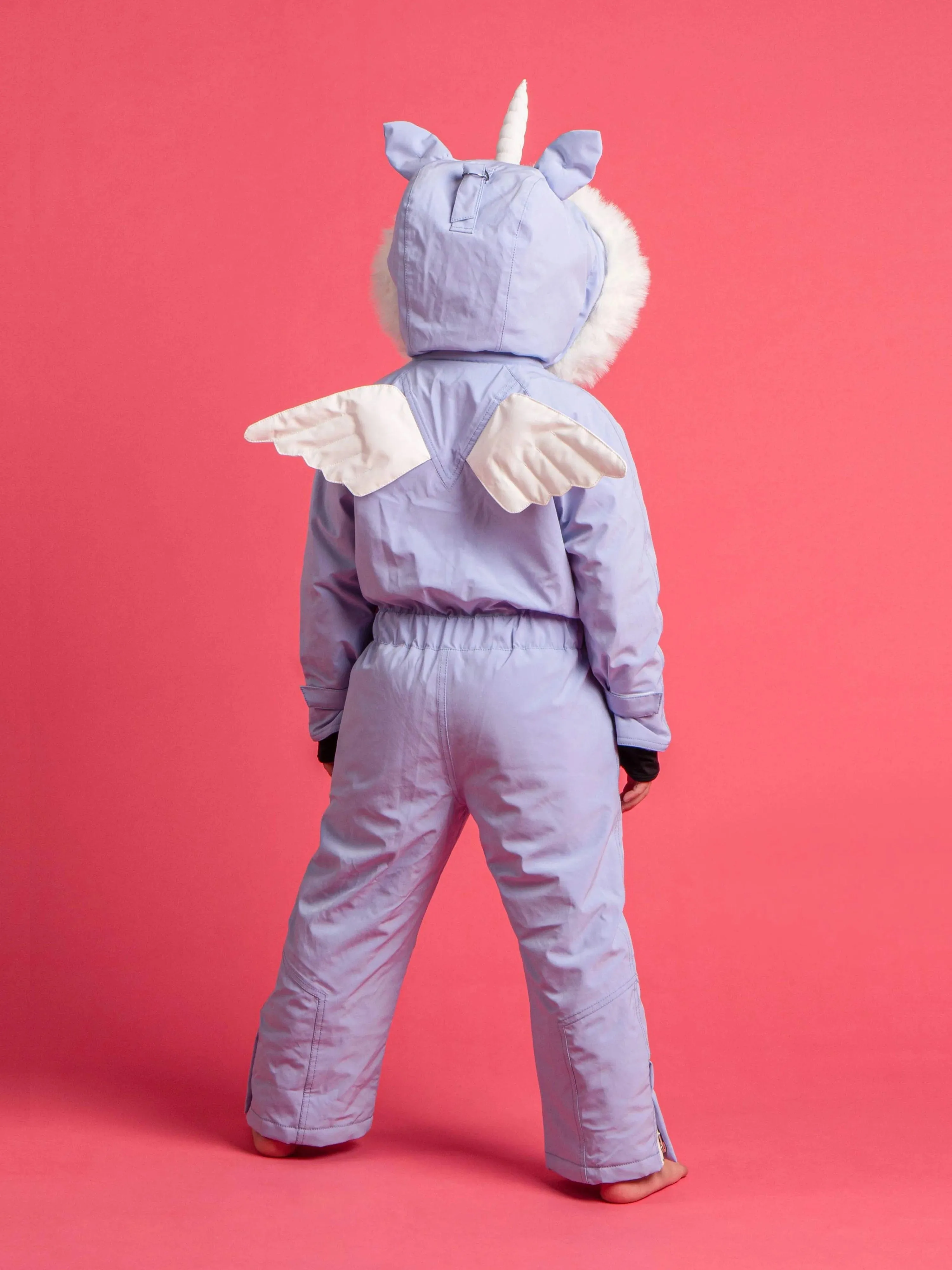 Roarsome Girls Sparkle The Unicorn Snowsuit in Purple
