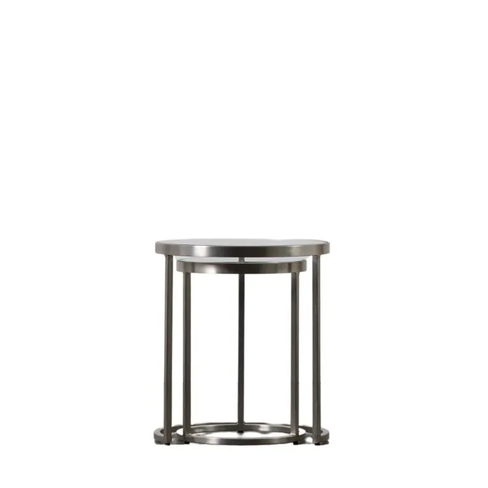 Rowe Nest Tables - Silver