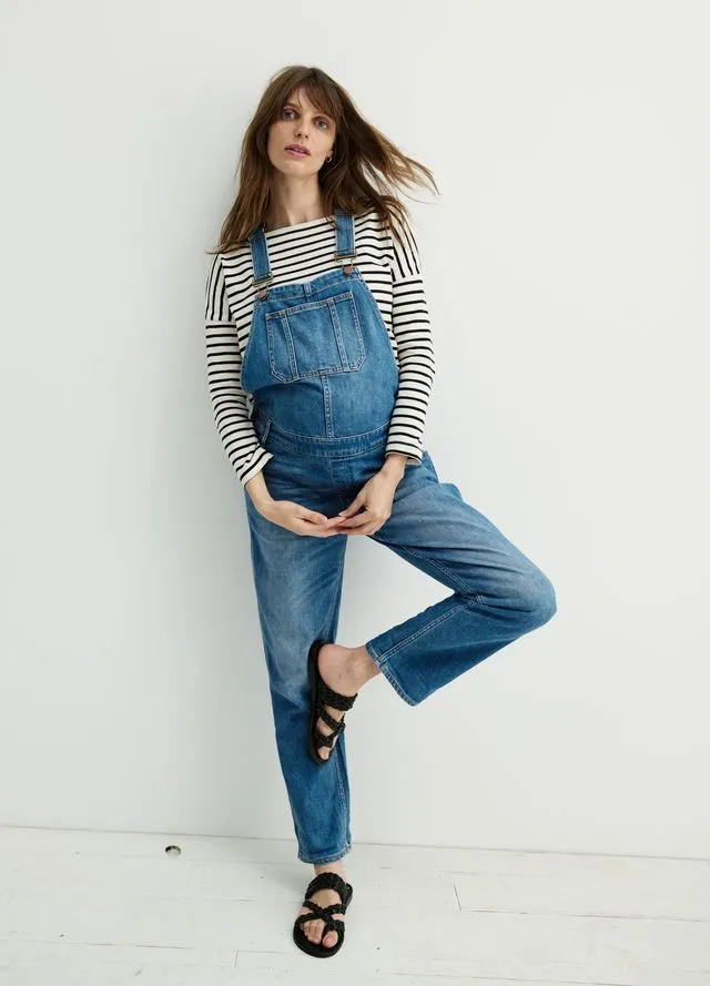 The Denim Maternity Overall