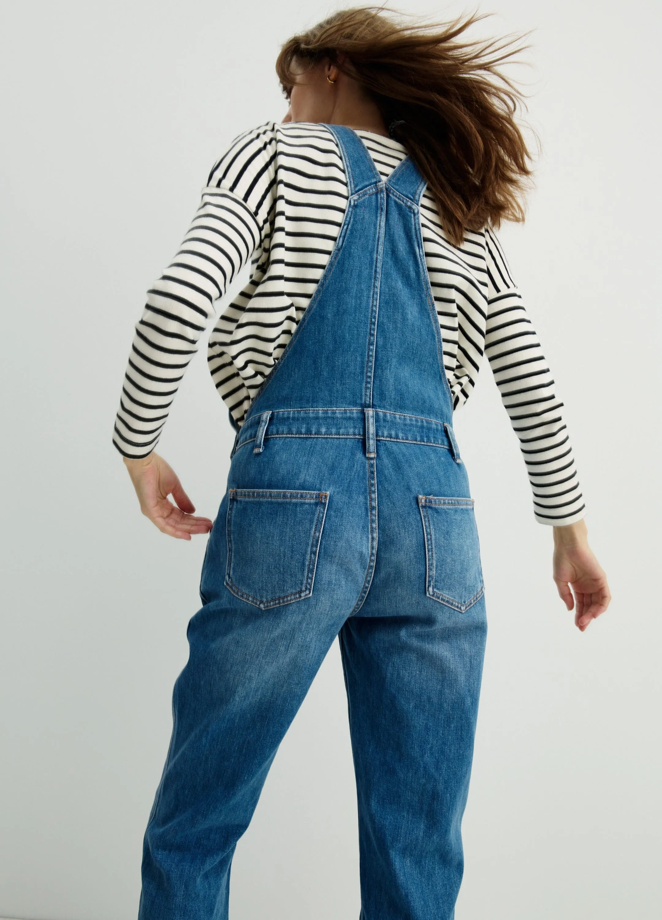 The Denim Maternity Overall