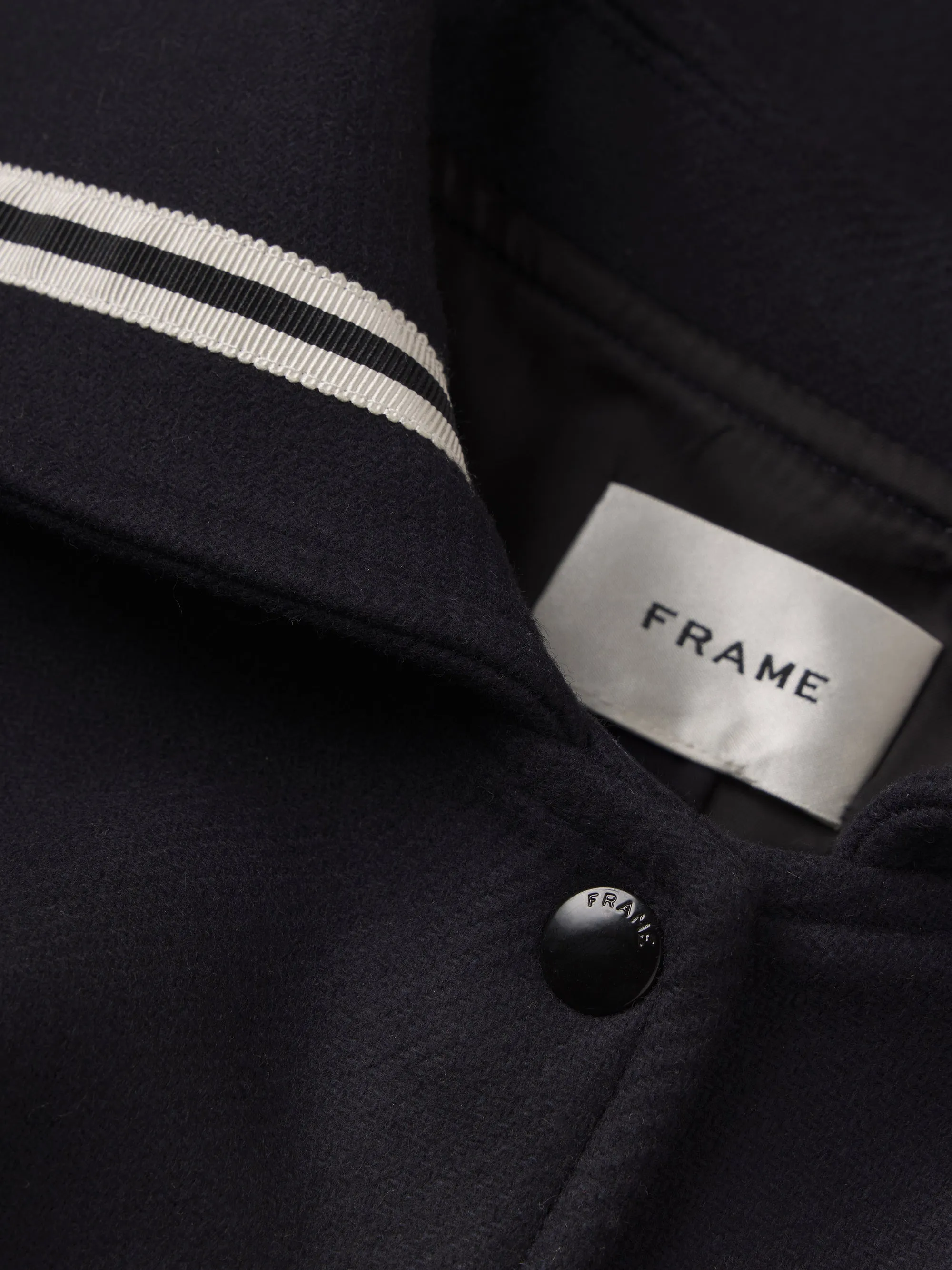 The Varsity Jacket -- Navy Multi