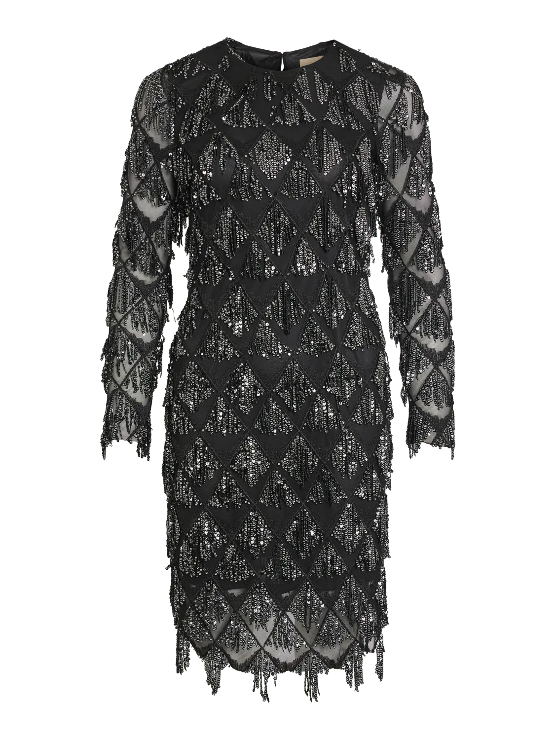 VIFRANCIE Short Dress - Meteorite