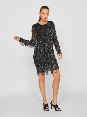 VIFRANCIE Short Dress - Meteorite