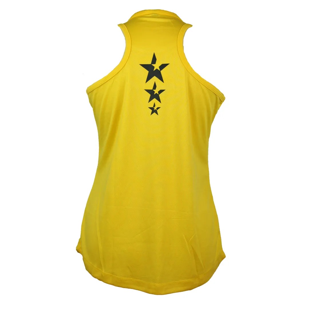 Women's Vest | FLANCI Logo Yellow