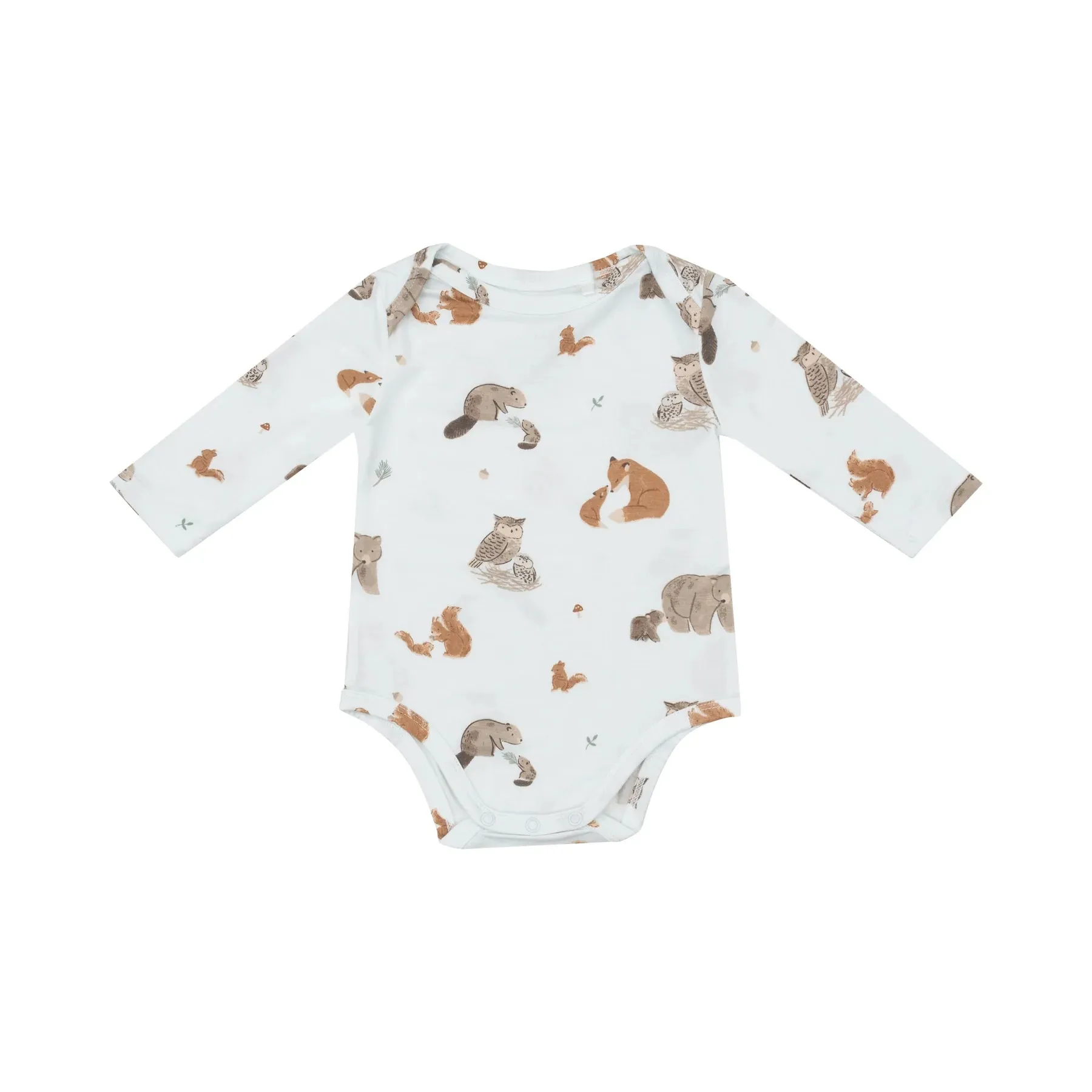 Woodlands Long Sleeve Bamboo Bodysuit