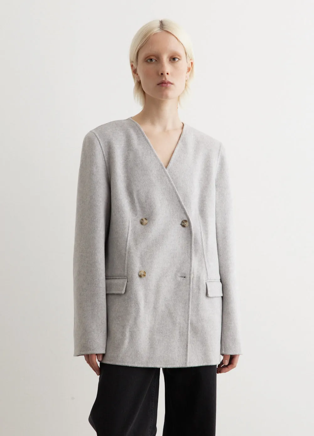 Wool Cashmere Blazer